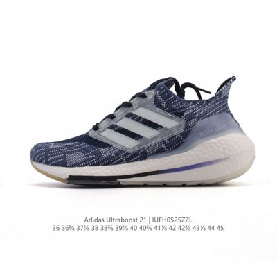 Adidas Men's And Women's Shoes Adidas Ultraboost 21 Popcorn Low-Top Running Cush
