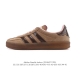 Adidas Originals Gazelle Indoor Retro Clover Anti-slip Transparent Rubber Sneak
