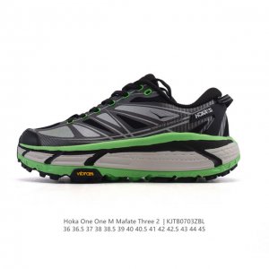 Corporate-level Hoka One One Mafate Three 2 men's and women's trail running sho