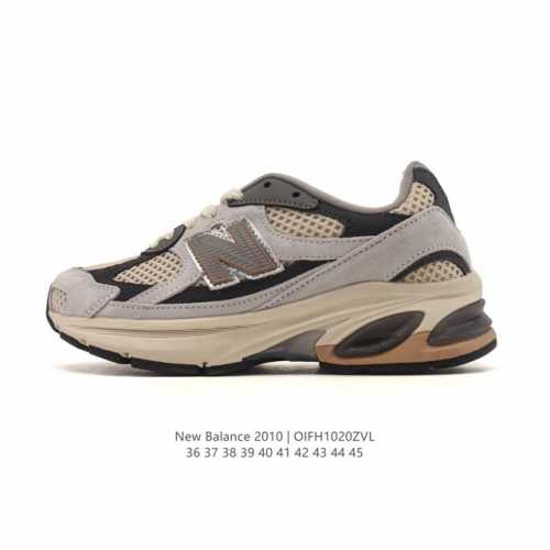 New Balance 2010 Made in England Distressed Sneakers, Solid Color Fleece Sneaker