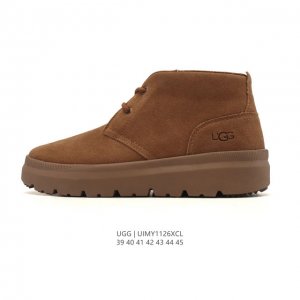Company-grade Ugg men's snow boots, made in Guangdong. Features a TPU molded up