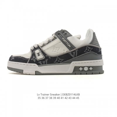 Louis Vuitton Trainer Sneaker Low, a stylish and trendy platform sneaker for me
