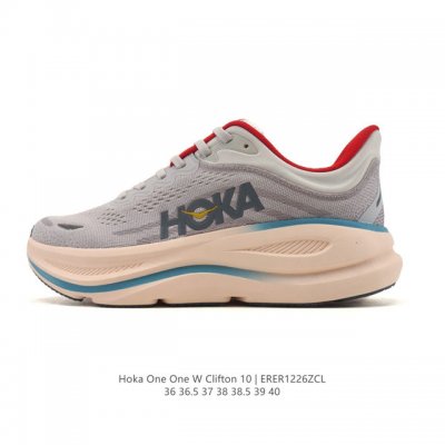 The new Hoka One One releases the upgraded Clifton 10, a lightweight and cushio