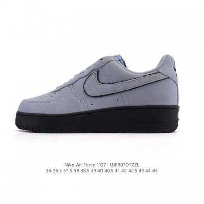 Nike Air Force 1 '07 Low Air Force One white shoes with air cushion, low-top ve
