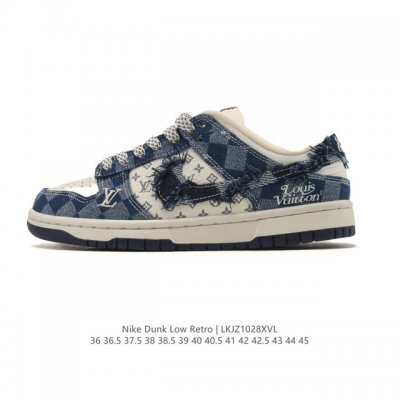 Company Grade Nike Dunk Low Retro Sneakers. A classic basketball shoe from the 8