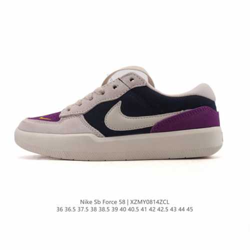 Nike SB Force 58 Skateboarding Shoe. Bringing cutting-edge innovation to the st