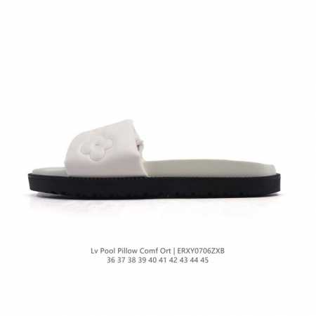 Corporate Louis Vuitton Pool Pillow Comfortable Casual Fashion Beach Shoes Casu - Click Image to Close