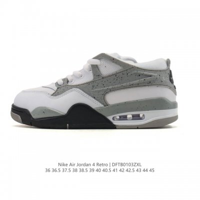 Nike Air Jordan 4 Retro Og Michael Jordan AJ4 Low-top Retro Casual Sports Baske