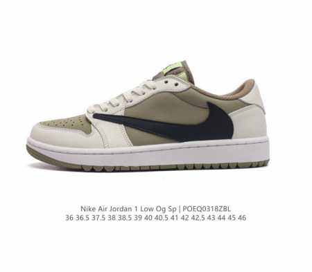 Nike Air Jordan 1 Low Og Sp Military Blue Aj1 1 Aj1 1 Aj1 1 Ts Swoosh Dz4137 36 - Click Image to Close