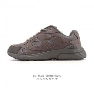 Dior men's D-Connect neoprene sneakers, thick-soled, height-enhancing dad shoes,