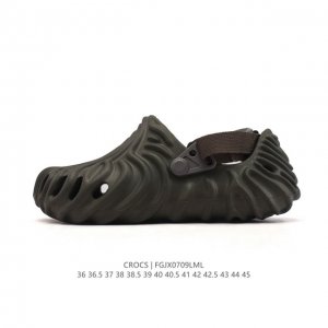 Corporate Crocs Beach Hole Shoes Men and Women Casual Thick-soled Heightening S