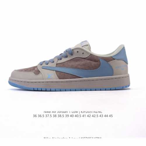 Company-Level Genuine Nike Air Jordan 1 Low Og Sp Military Blue Aj1 Joe 1 Revers