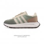 Adidas' new Trefoil Thick-Sole Adidas Retropy E5 new popcorn low-top classic sn