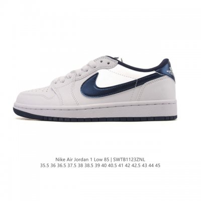 Genuine Nike Air Jordan 1 Low AJ1 (Company Grade) - A retro-inspired casual bas