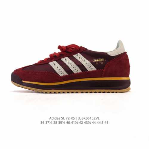 Adidas Sl 72 Shoes Classic Retro Thin-soled Sneakers T-toe Shoes Clover Retro Ca