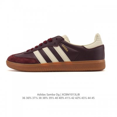 Adidas Originals Samba Og Shoes, classic white sneakers with floral embroidery,