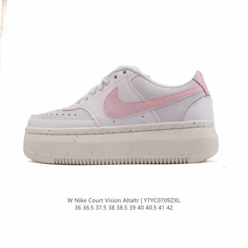 Nike Nike Court Vision Alta Ltr Thick-soled Heightened Sports Sneakers. Stylish
