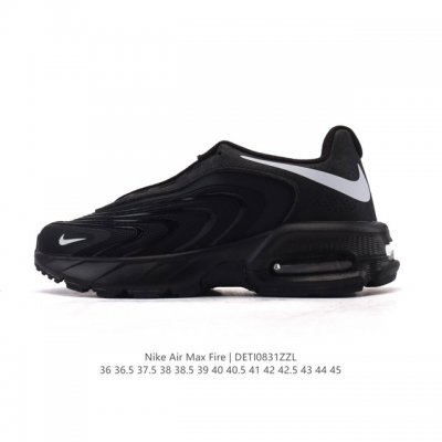 Nike's new 2025 Air Max Fire casual shoes, versatile, thick-soled, elevated dad