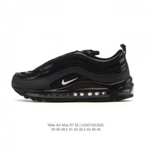 Company Grade Nike Air Max 97 Se Cushioned Men's Running Shoes, Thick Sole, Heig