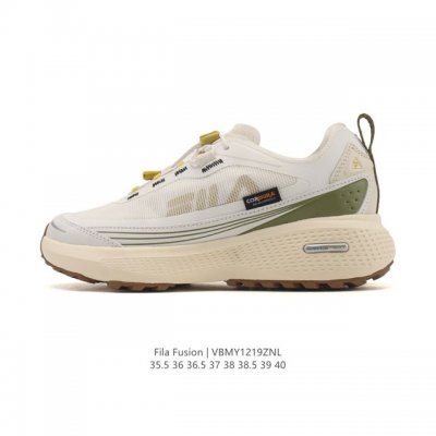 Company-grade Fila Fusion women's shoes, platform platform, height-increasing, v