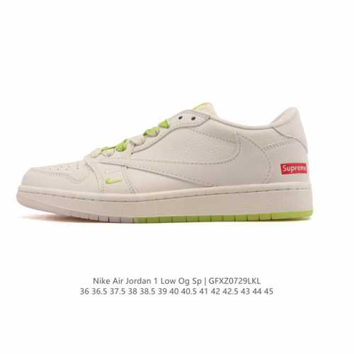 Authentic Nike Air Jordan 1 Low Og Sp Military Blue Aj1 Air Jordan 1 reverse toe