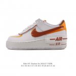 Nike Air Force 1 AF1 Macaron AF1 Platform Height-Increasing Versatile Sneakers.