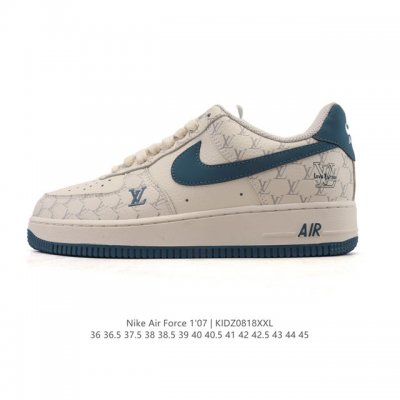 New Af1 Nike Air Force 1 '07 Low, a versatile sneaker with a thick, cushioned s