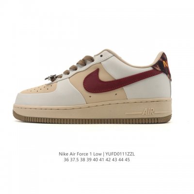 Nike Air Force 1 '07 Low. A versatile, platform, low-top, casual athletic shoe
