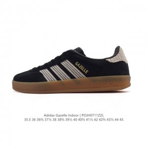 Adidas Originals Gazelle Indoor Retro Clover Anti-slip Transparent Rubber Sneak