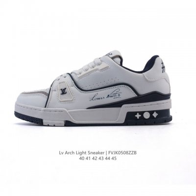 Louis Vuitton Lv 2025 3DLogo LvLouis Vuitton Trainer Sneaker Low 40-45 Fvjk0508