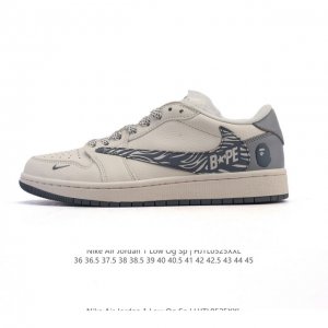 Company-Level Genuine Nike Air Jordan 1 Low Og Sp Military Blue Aj1 Joe 1 Revers