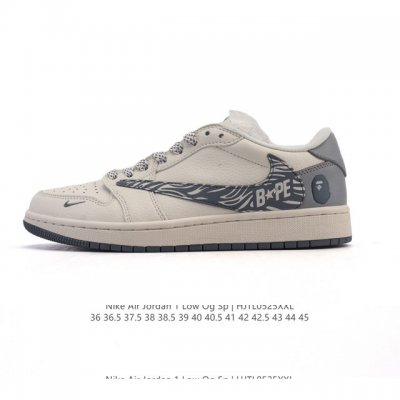 Company-Level Genuine Nike Air Jordan 1 Low Og Sp Military Blue Aj1 Joe 1 Revers