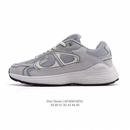 Dior men's shoes D-Connect neoprene sneakers thick sole heightening dad shoes fo - Click Image to Close