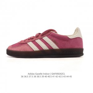 Adidas Originals Gazelle Indoor Retro Trefoil Non-slip Transparent Rubber Sneak