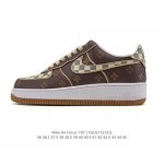 Company-grade Nike Air Force 1 '07 Low, 2025 new style, thick-soled, height-inc