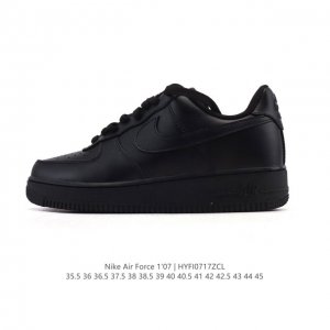 Nike Air Force 1 '07 Low, a cushioned white sneaker. This versatile, low-top, th