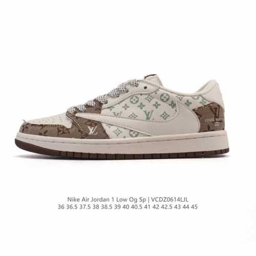 Special price genuine Nike Air Jordan 1 Low Og Sp Military Blue Aj1 Joe 1 revers