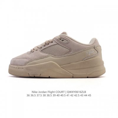 Nike Jordan Flight Court Fashion Casual Non-slip Wear-resistant Low-top Sports S