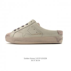 Golden Goose Deluxe Brand Sstar, an Italian Ggdb distressed sneaker, a trendy re