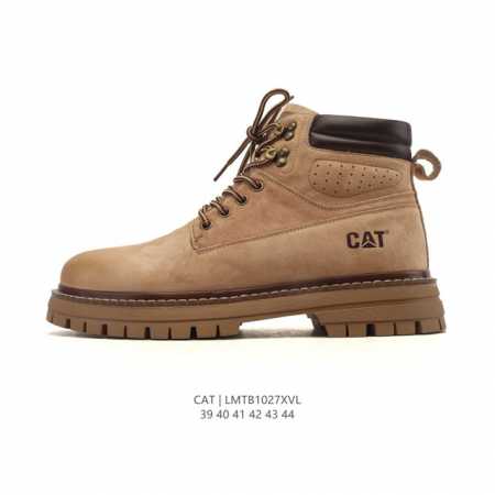 Company-grade Cat Martin boots, trendy thick-soled height-increasing short boots - Click Image to Close