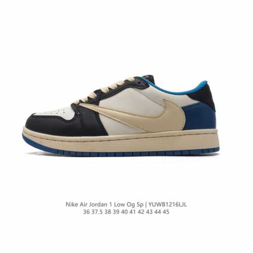 Nike Air Jordan 1 Low Og Sp Military Blue Aj1 1 Aj1 1 Aj1 1 Ts Swoosh Dm7866 36