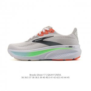 New Product: Brooks Ghost 17, a classic platform chunky sneaker with a Max cushi