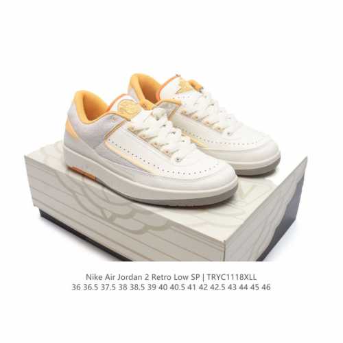 Nike Air Jordan 2 Retro Sp 2 aj2 Aj2 80 Dv9956-118 36-46 Tryc1118