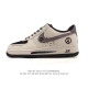 Company-grade Nike Air Force 1 '07 Low, a versatile, thick-soled, height-enhanc