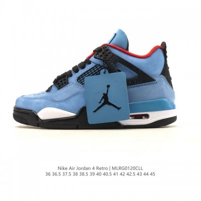 Company Grade Nike Air Jordan 4 Retro Og Michael Jordan AJ4 Low-Top Retro Casua