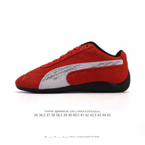 puma Speedca Og Puma Speed Racing Series Low-Top German Training Style Stitch