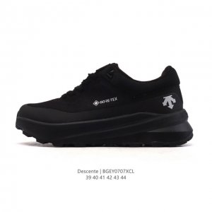 Company-level Descente men's Chron retro fabric sports casual shoes, comfortabl
