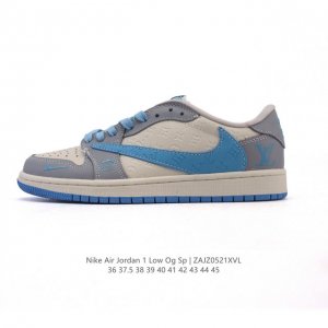 Company-Level Genuine Nike Air Jordan 1 Low Og Sp Military Blue Aj1 Joe 1 Revers