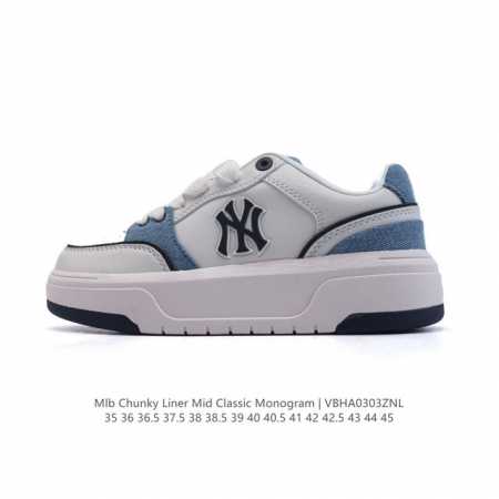 210 Mlb/ F&F ( New York Yankees X Mlb Chunky Liner Basic Mid Ny 3Asxcdn3N 35-45 - Click Image to Close