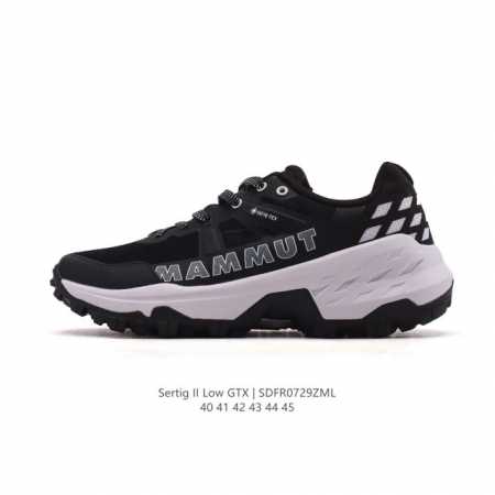 New, corporate-grade Mammut men's Sertig II low GTX trail running shoes, a great - Click Image to Close